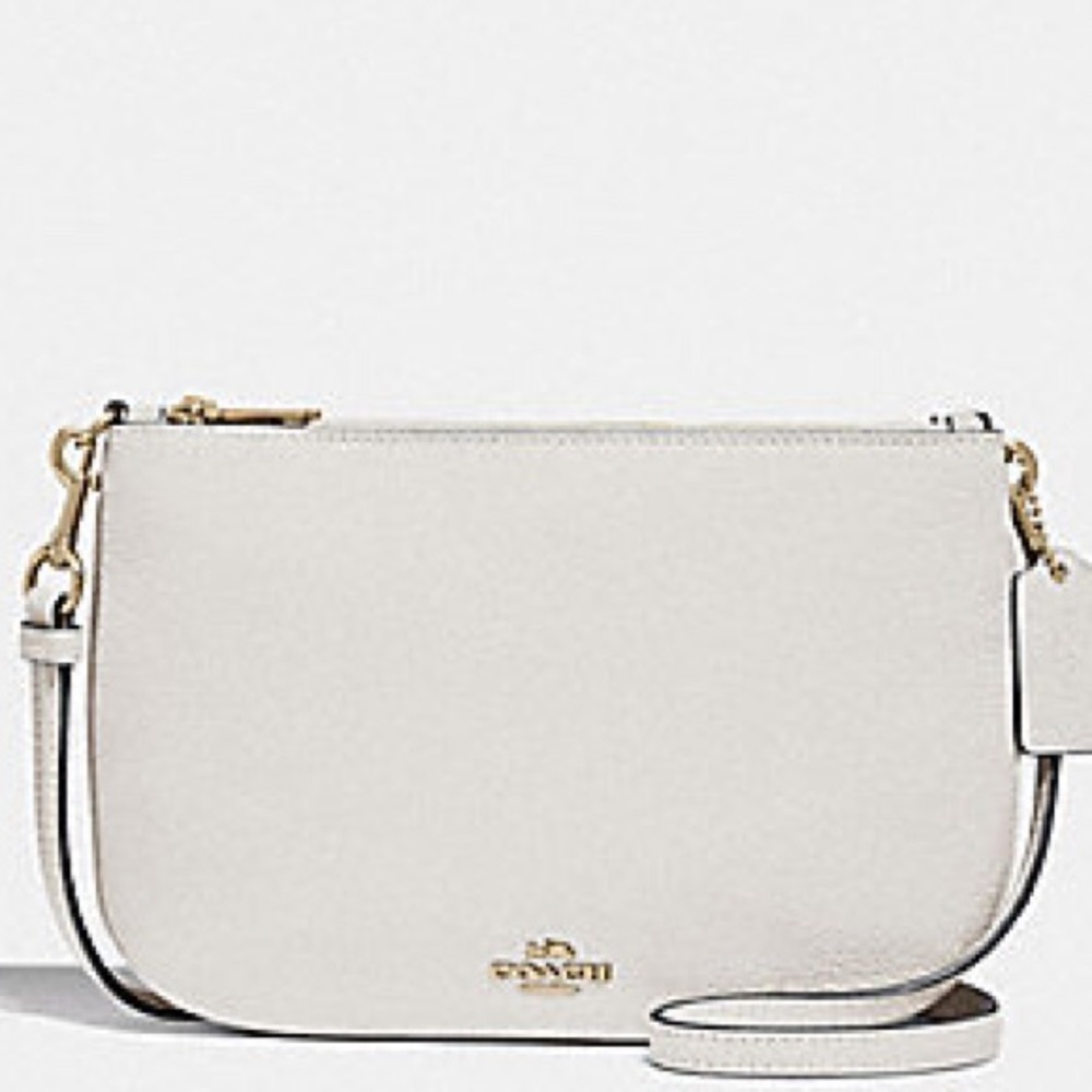 Coach NWT White Crossbody Bag - Picture 2 of 8